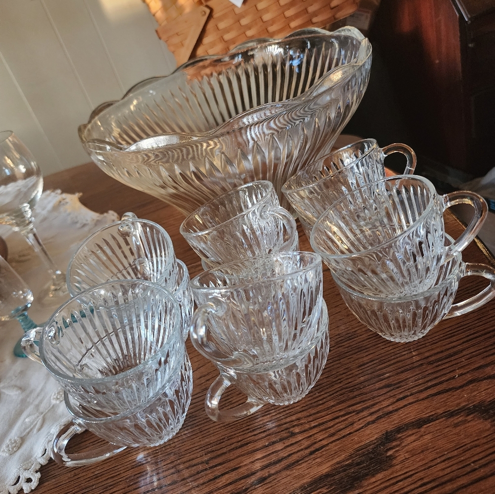 Vintage Punch Bowl.